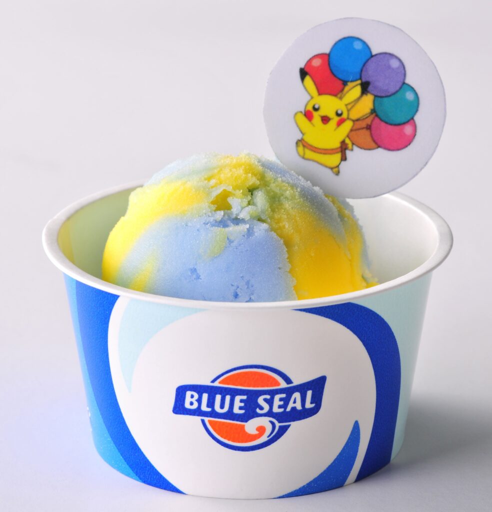 ブルーシール,そらとぶピカチュウ味