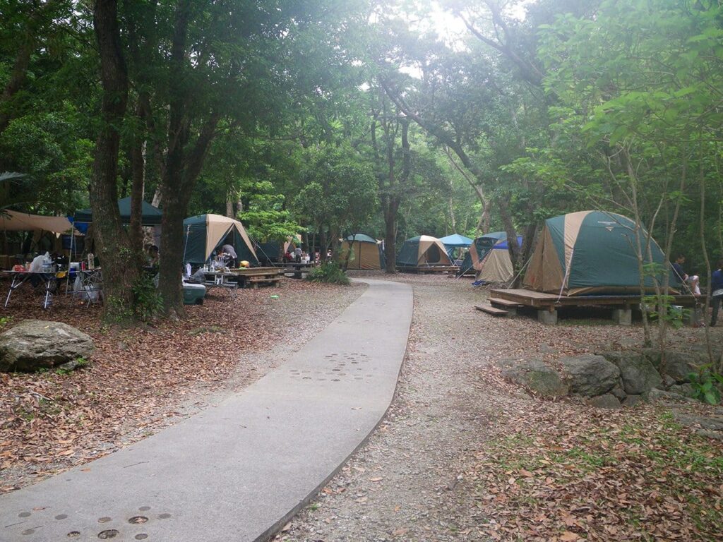 比地大滝キャンプ場