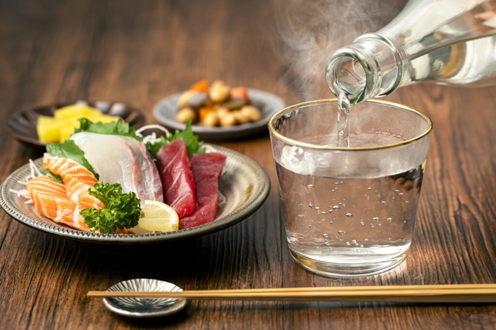 じんわり染み渡る「お湯割り」