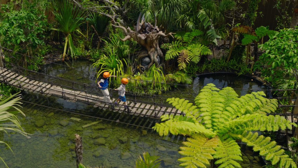 ファインディングダイナソーの冒険風景