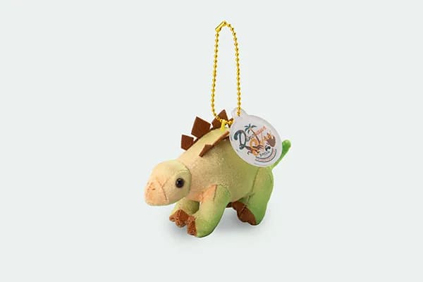 ぬいぐるみキーチェーン ステゴサウルス