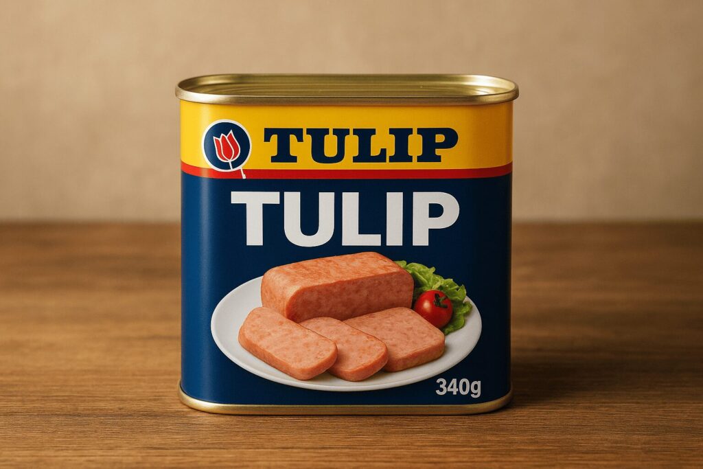 チューリップの缶