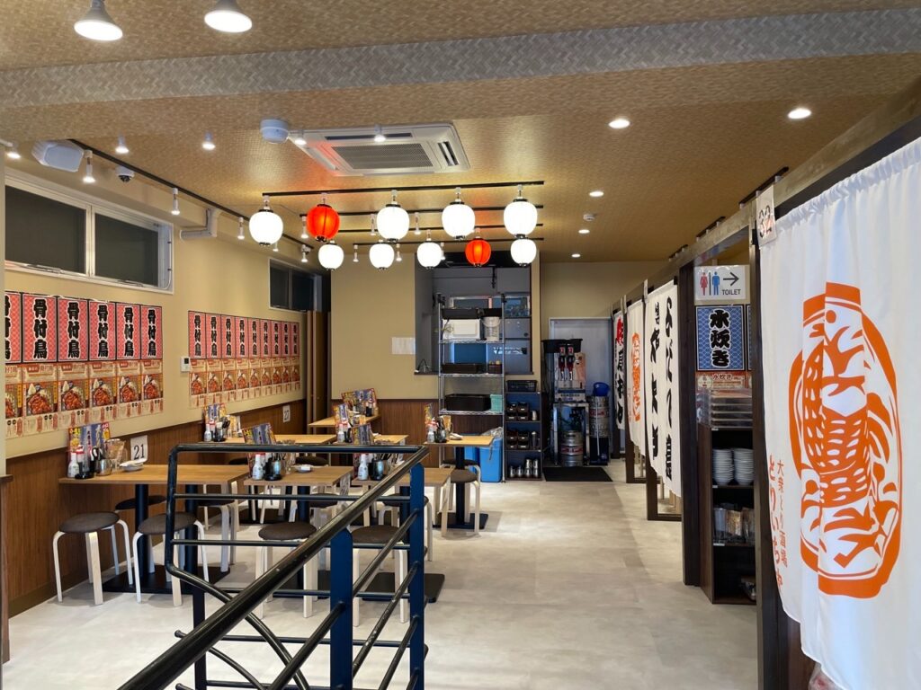 とりいちず3階窓際席