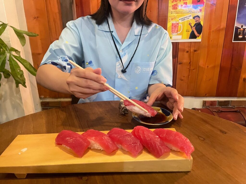 マグロのお寿司