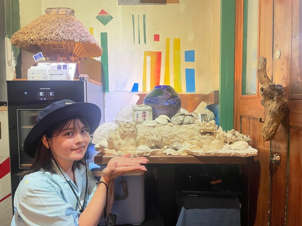 入り口横の聖域エリア