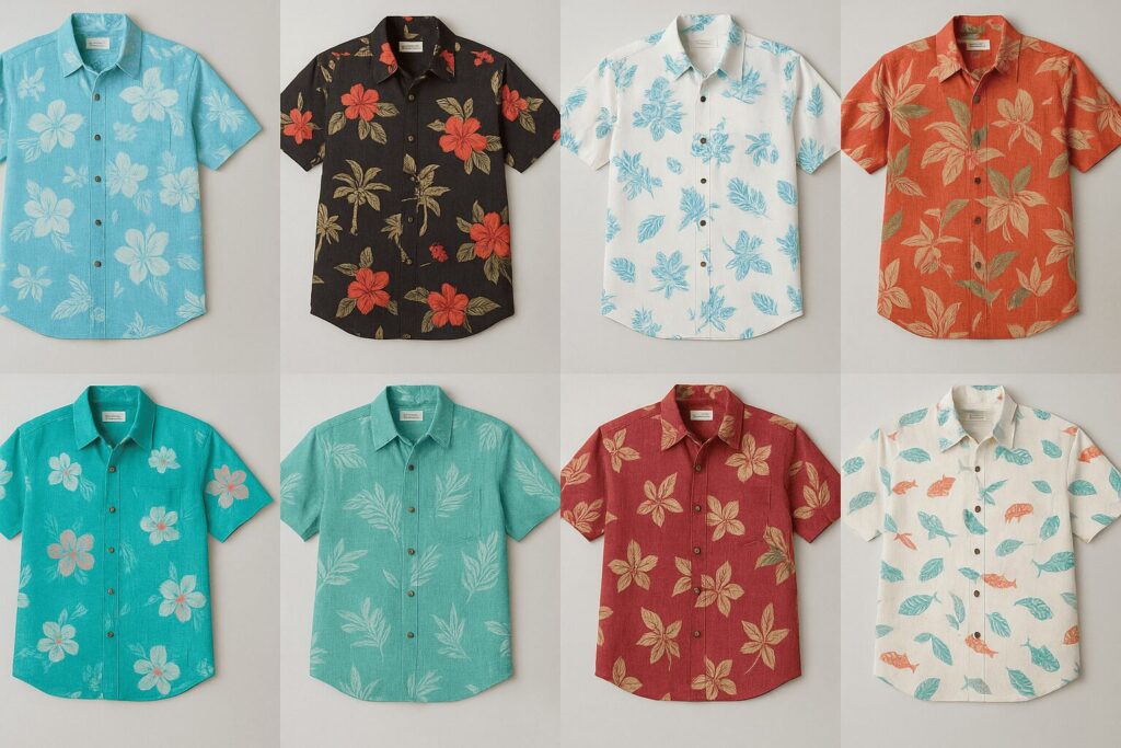 かりゆしウェアのデザイン・柄の特徴