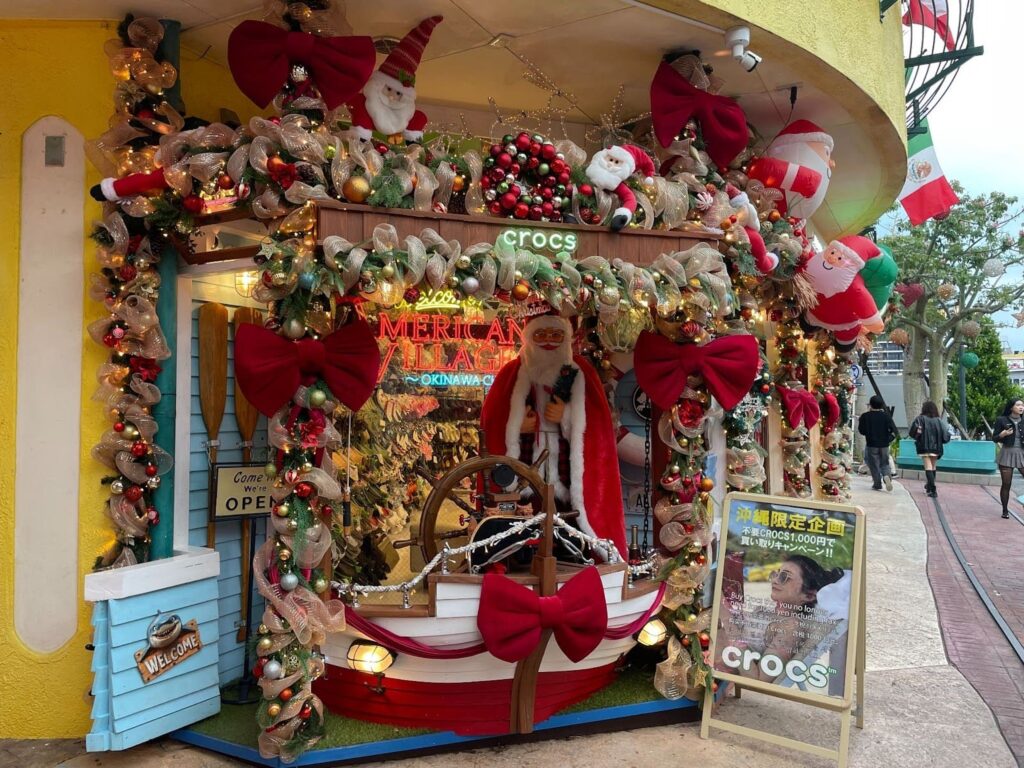 フォトスポット　サンタ