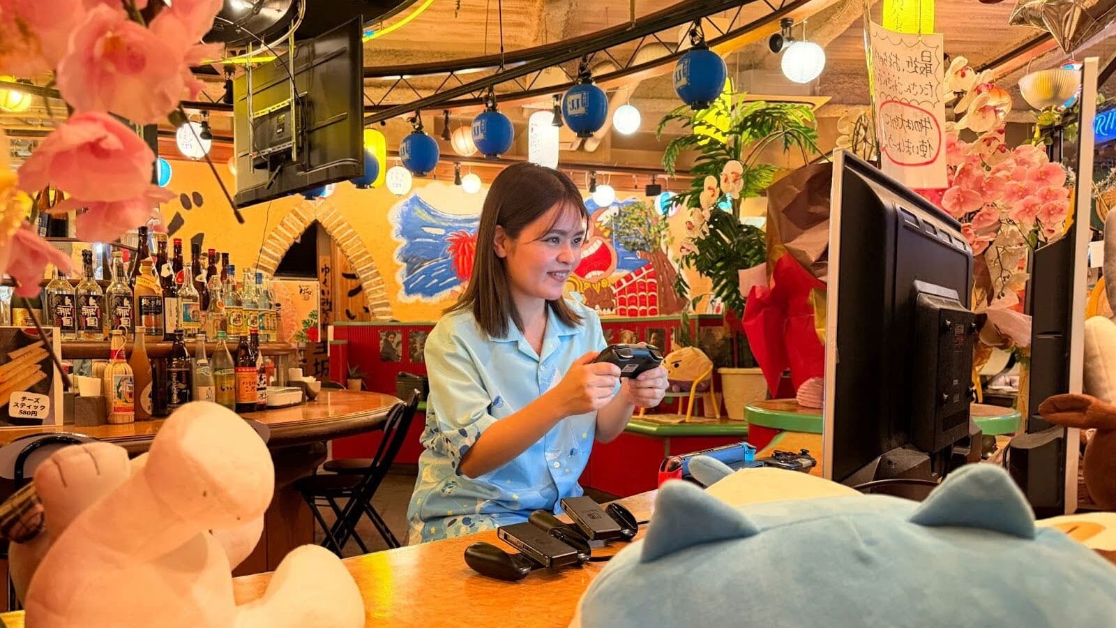 ゲームをするはーるー