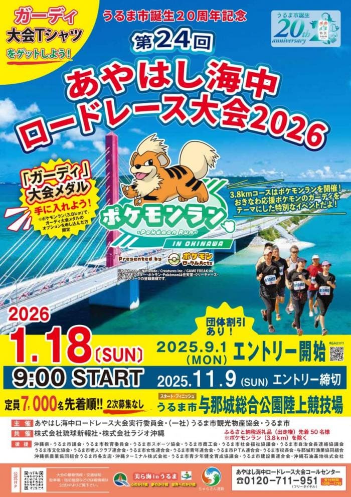 あやはし海中ロードレース大会