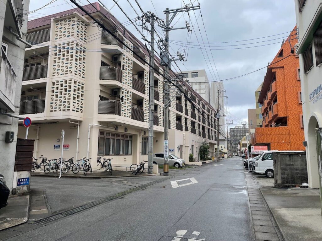 あぐーおじいの店までの道のり