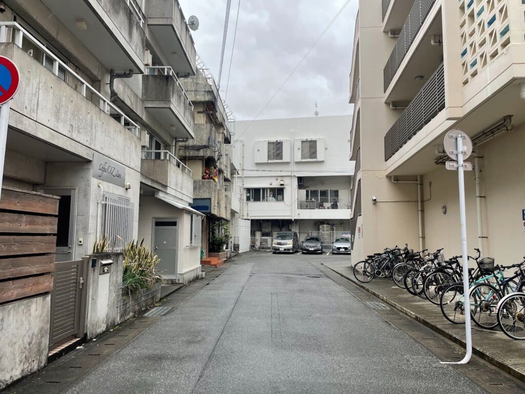 あぐーおじいの店までの道のり