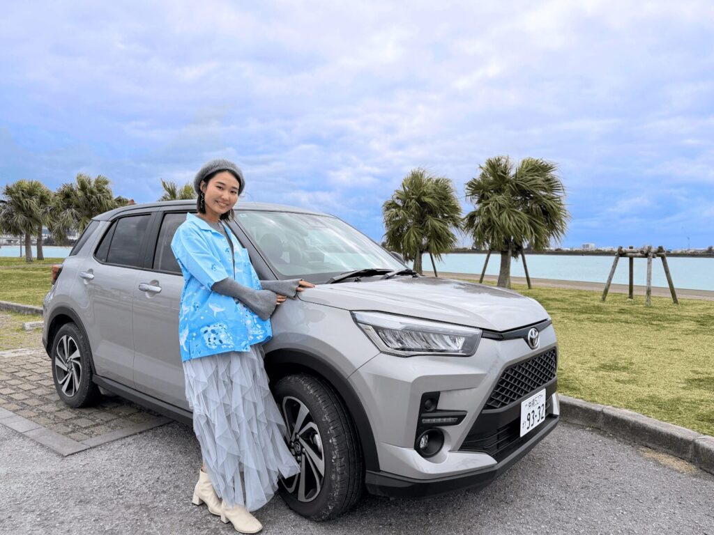 レンタカーとゆいみにー