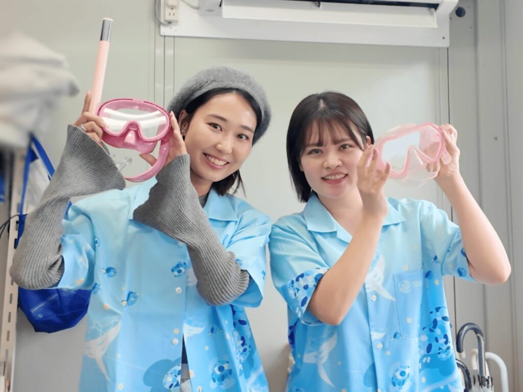 シュノーケルレンタル