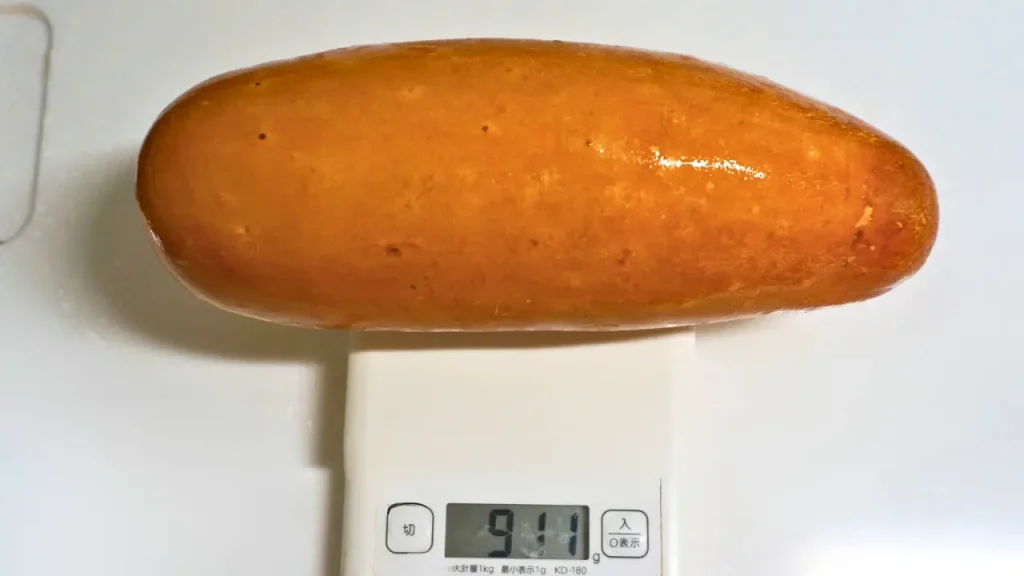 測りにのったモウイ