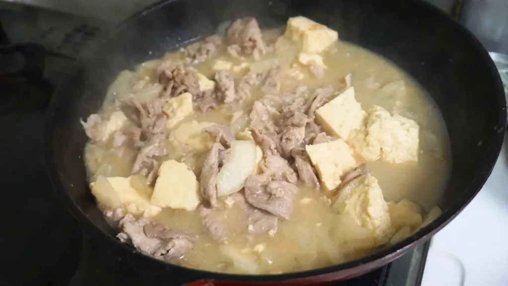 モウイんぶしー(みそ煮)