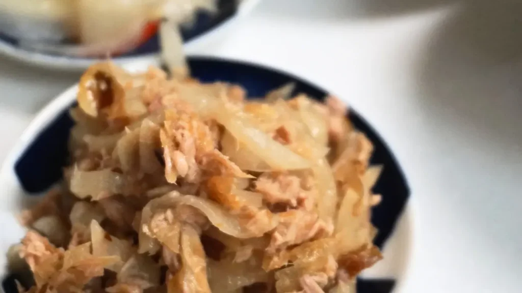 モウイのツナ和え