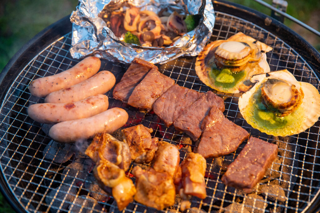 BBQの食材
