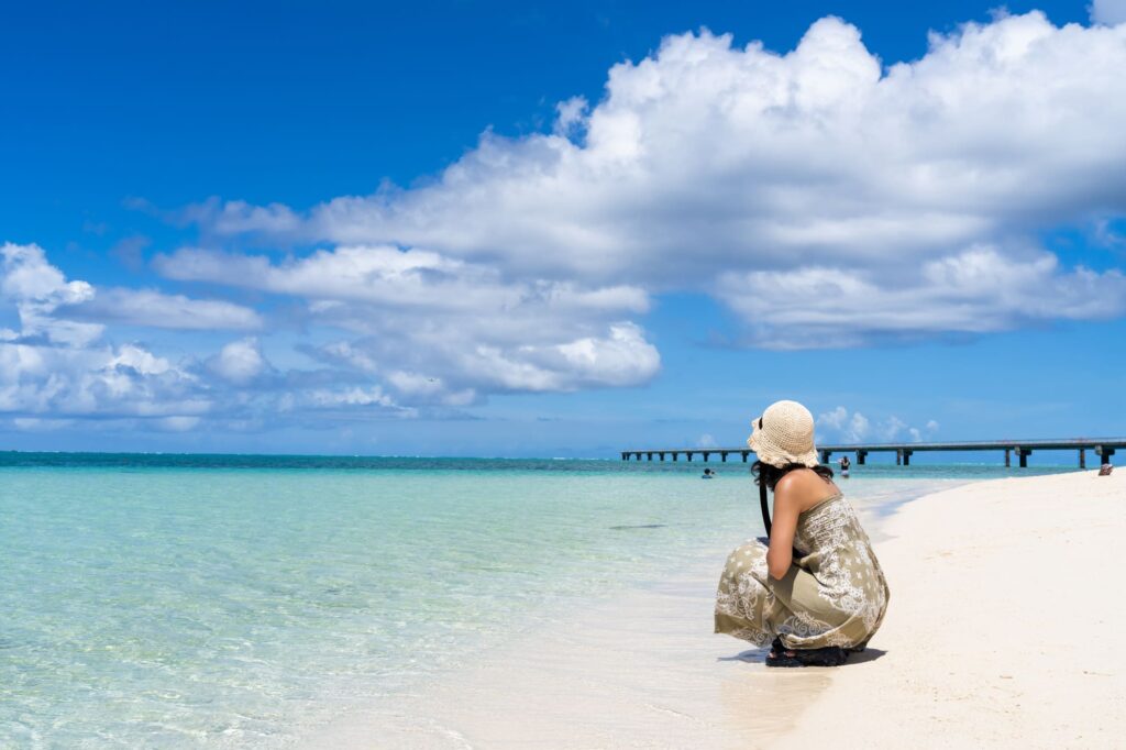 沖縄海女性