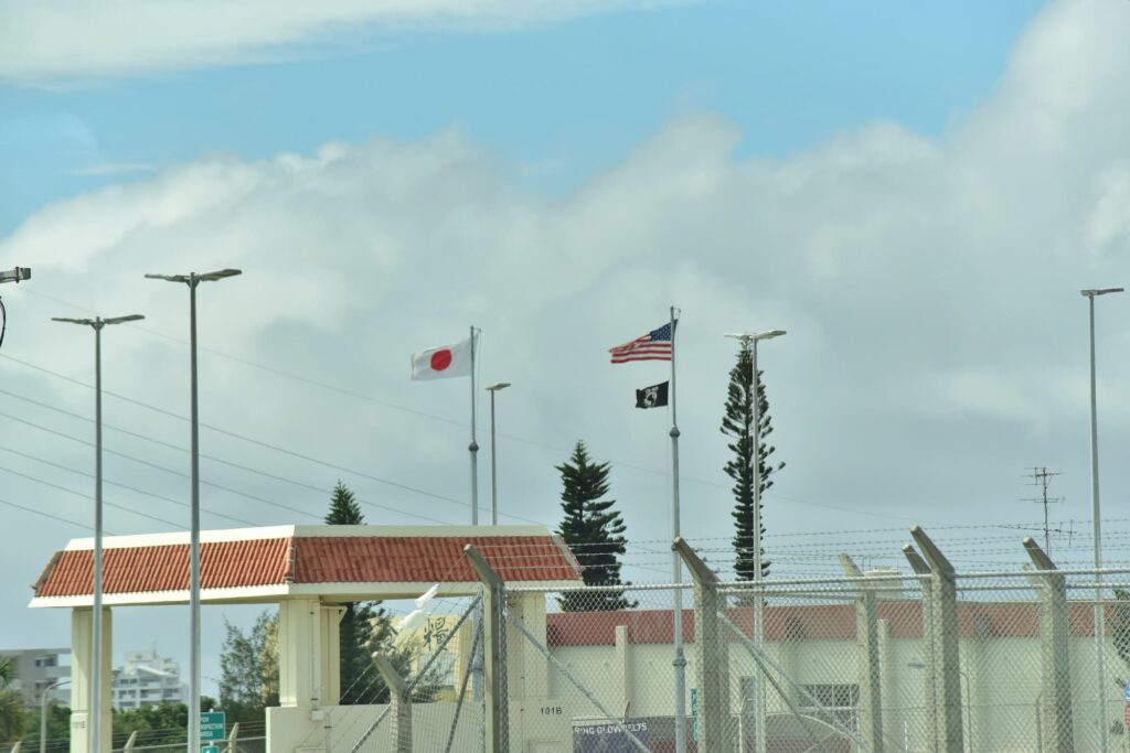 沖縄米軍基地の外観