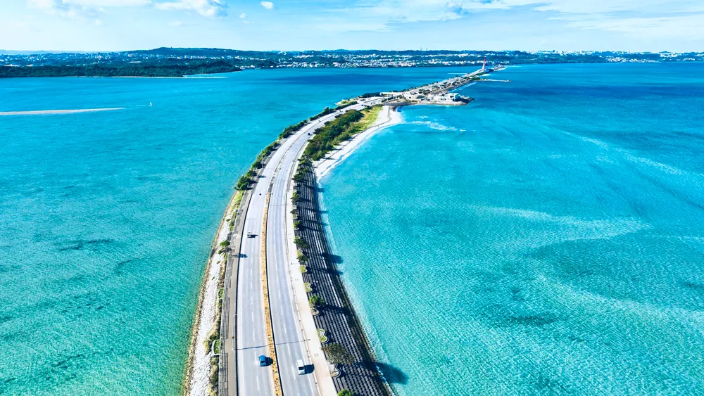 海中道路