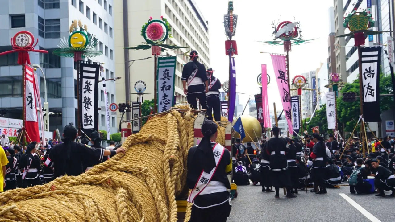 我栄で中央に集まる各団体